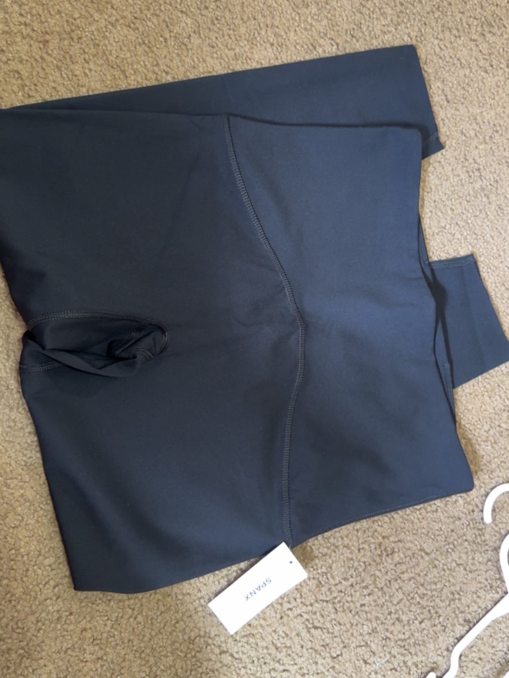 SPANX Very Black Booty Boost 7/8 Shaper - Black